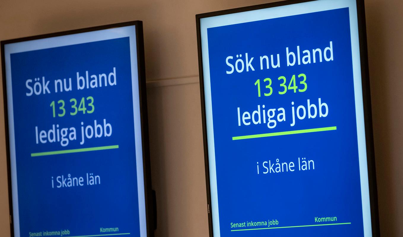Arbetslösheten ökar. Arkivbild. Foto: Johan Nilsson/TT