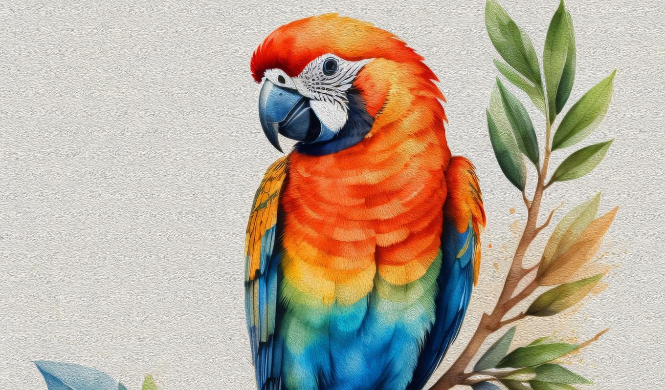 En papegoja långt inne i djungeln kan vara den siste som talar ett språk, men inte ens den själv förstår vad den säger. Foto: Shutterstock