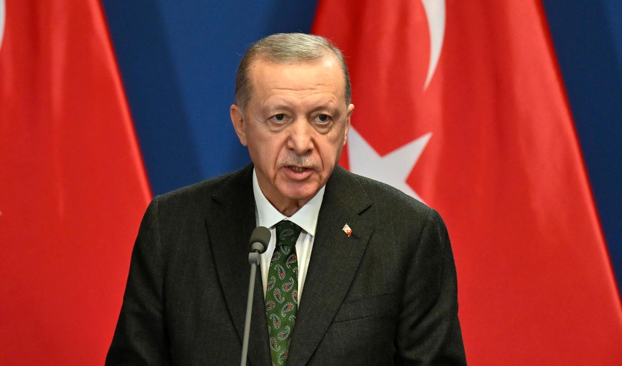 Turkiets president Recep Tayyip Erdogan. Arkivbild. Foto: Denes Erdos/AP/TT