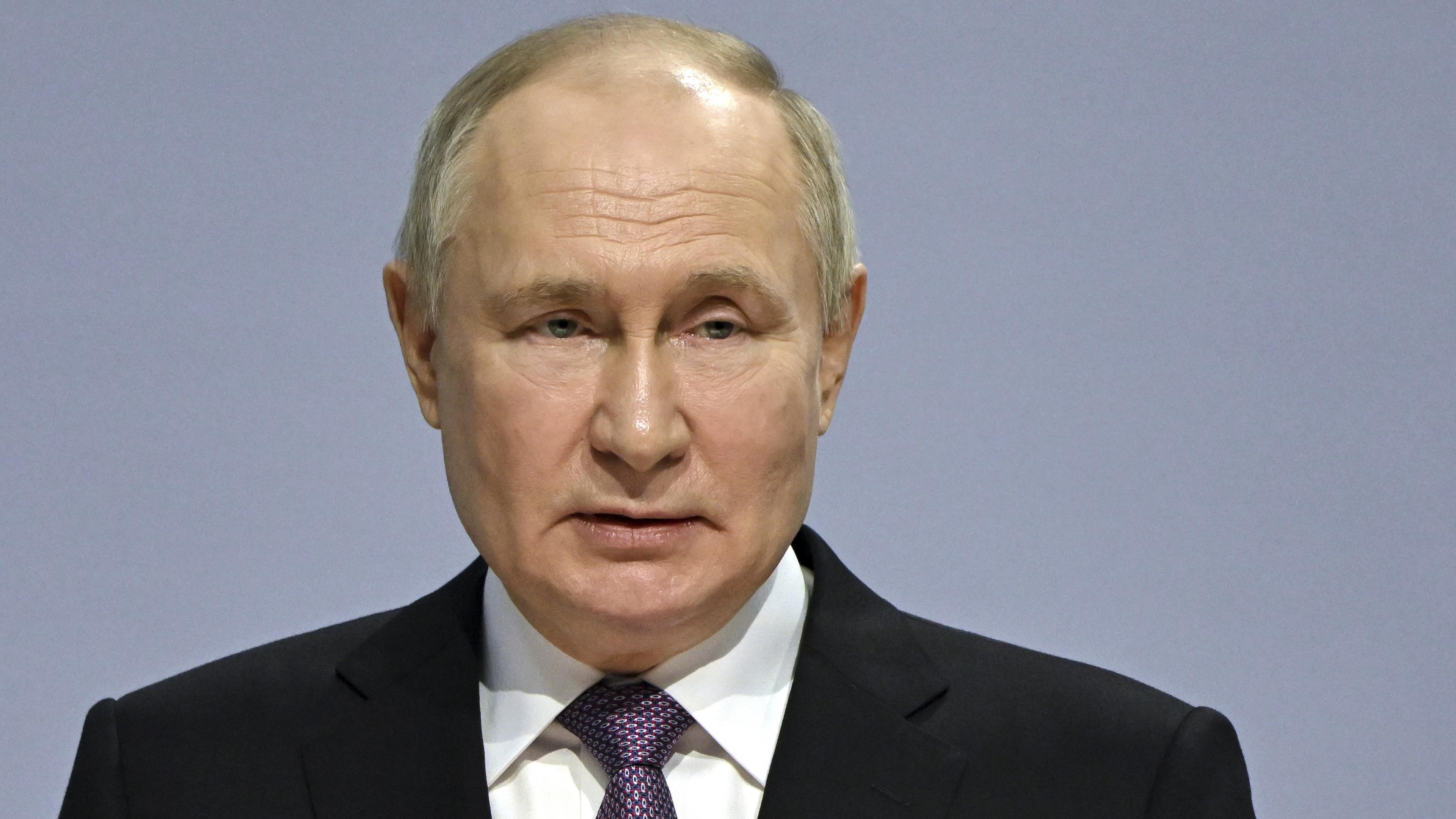 Rysslands president Vladimir Putin. Arkivbild. Foto: Sergej Gunejev/AP/TT