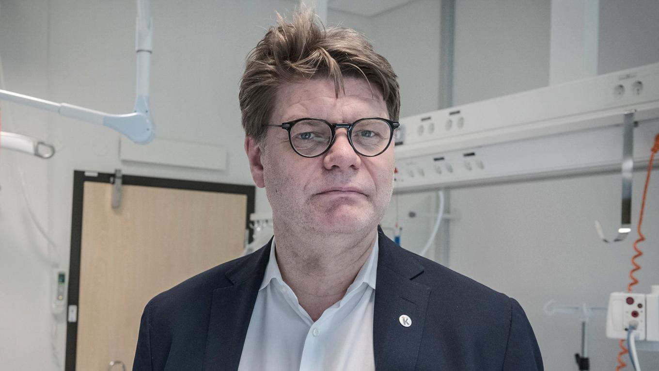 Björn Zoëga, sjukhusdirektör på Karolinska universitetssjukhuset, får nytt jobb i Saudiarabien. Arkivbild Foto: Lisa Arfwidson/SvD/TT