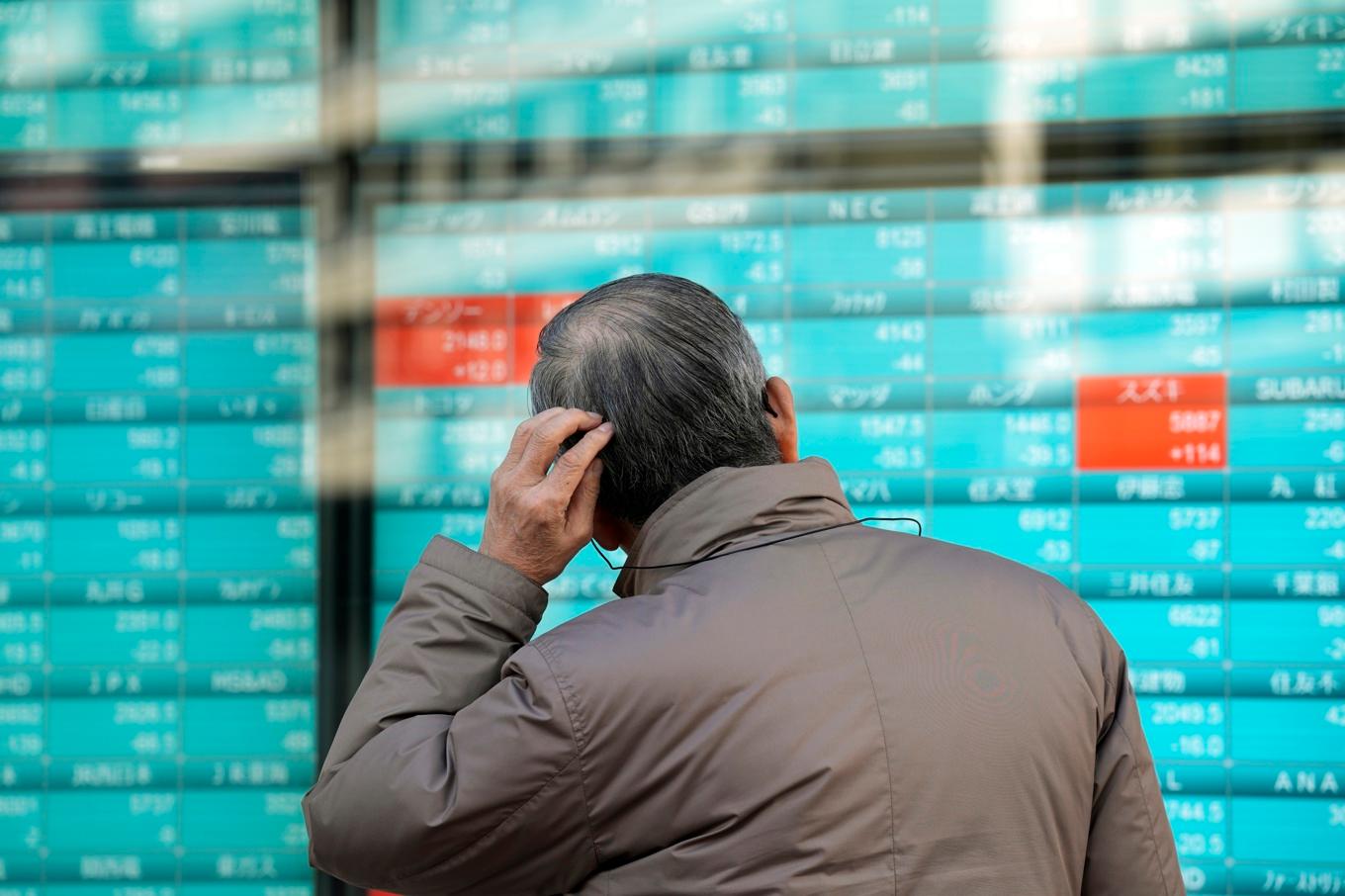 Den inledande handeln pekade nedåt. Arkivbild. Foto: Eugene Hoshiko/AP/TT