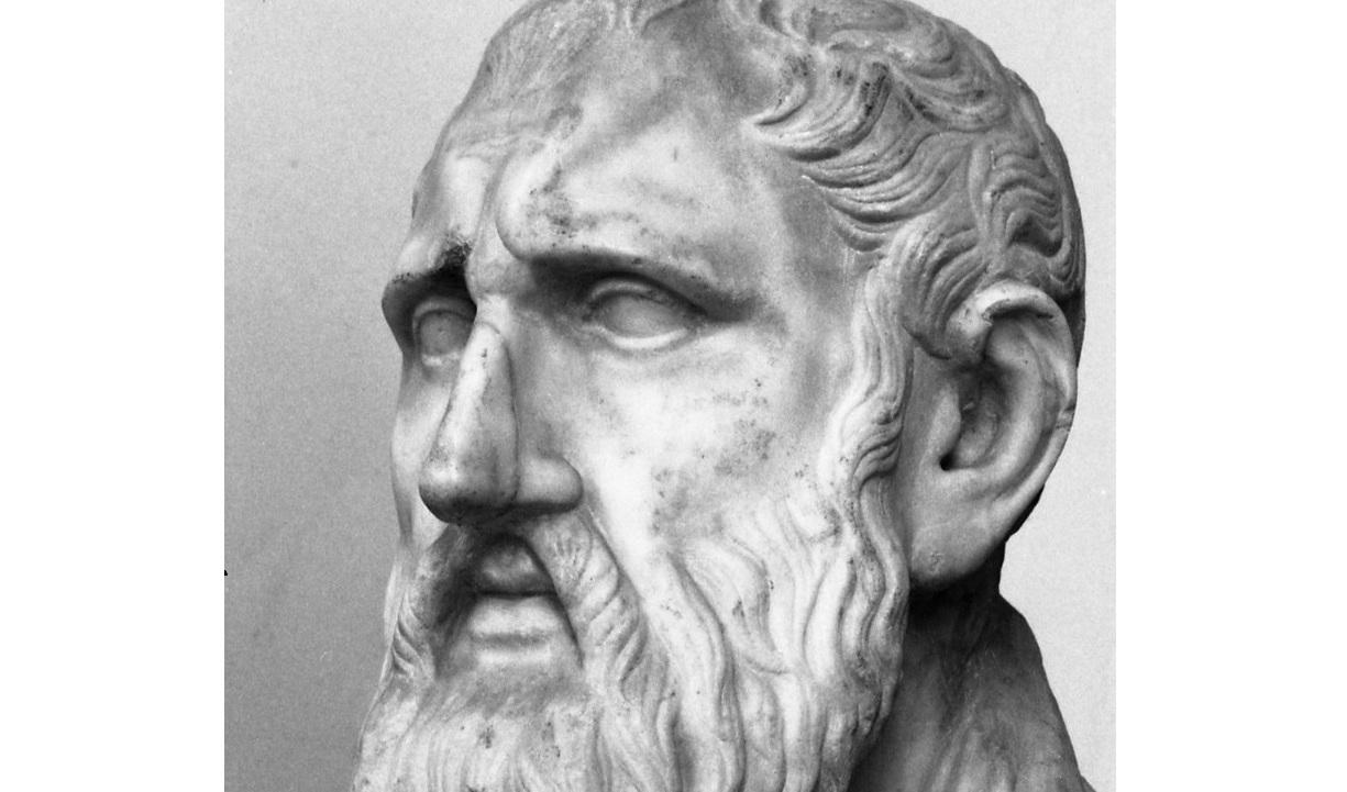 Zenon från Kition (cirka 333 f.Kr.– 264 f.Kr.) anses vara stoicismens grundare, sedermera guru för datornördar i Silicon Valley. foto: Paulo Monti