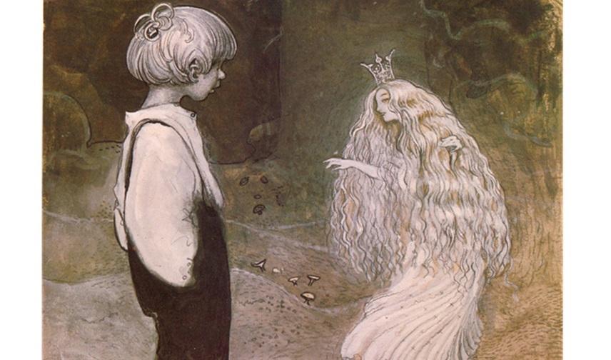 Ingen har som John Bauer (1882-1918) fångat folktrons varelser i sina målningar. Här ses målningen De sju önskningarna, 1907. Foto: Creative Commons