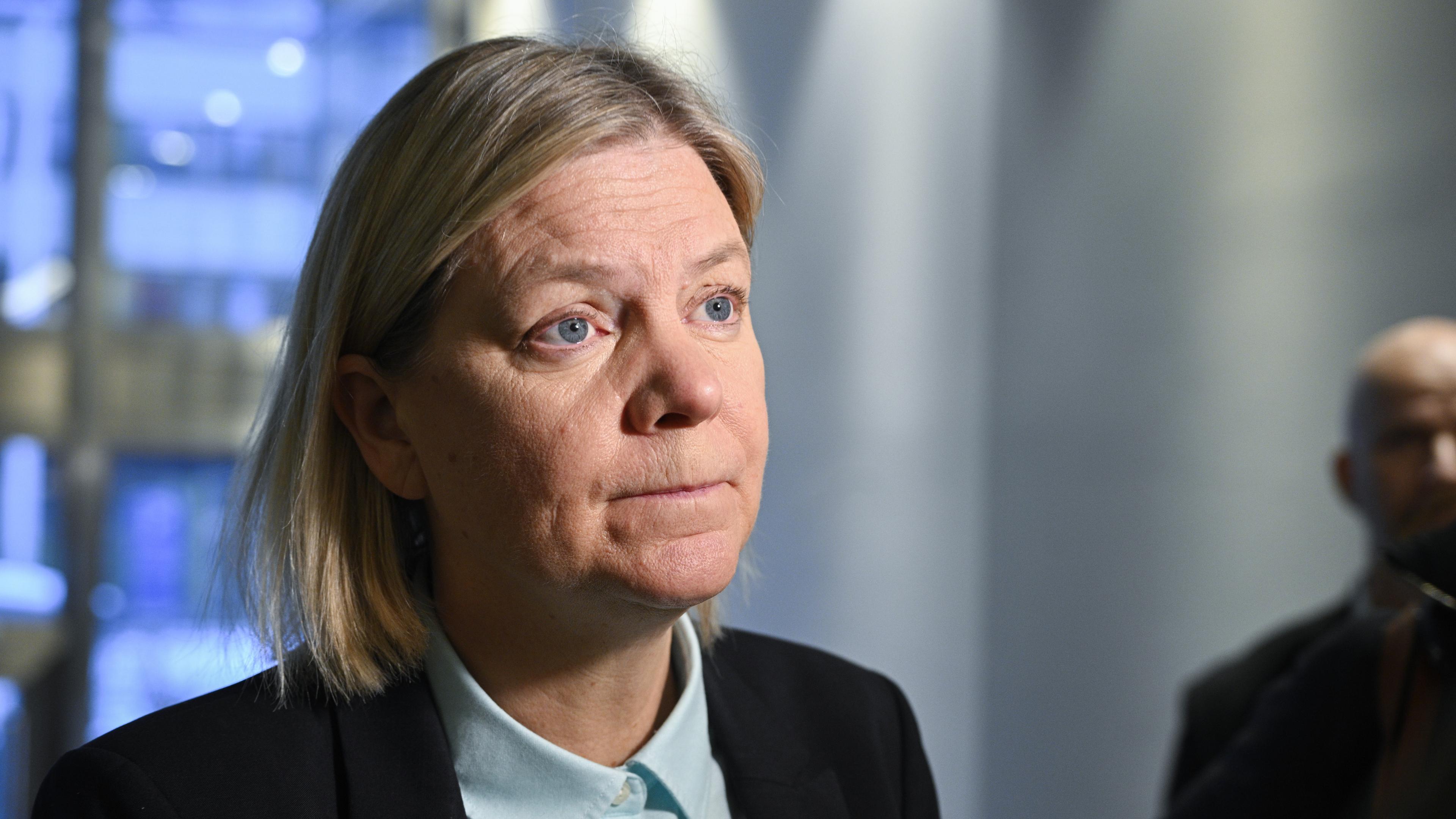 Socialdemokraternas partiledare Magdalena Andersson (S). Arkivbild. Foto: Anders Wiklund/TT