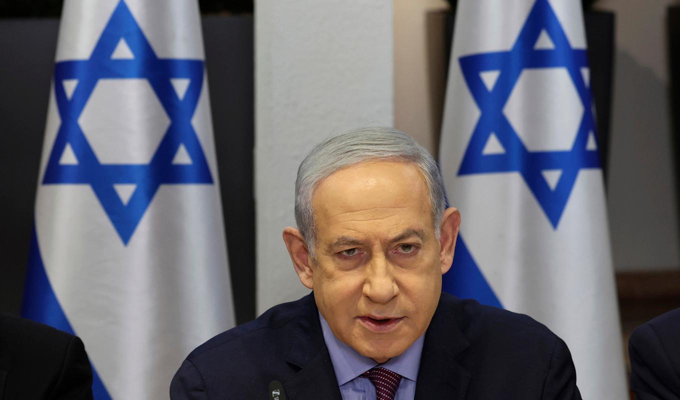 Benjamin Netanyahu har tidigare sagt att han inte har för avsikt att backa och att en offensiv mot Hamas i Rafah är avgörande för hans mål att krossa den terrorstämplade gruppen. Arkivbild. Foto: Abir Sultan/AP/TT