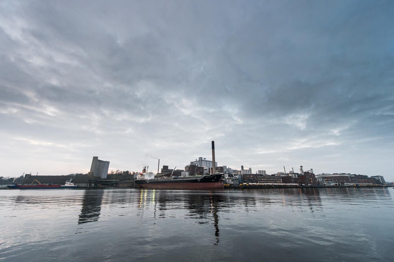 Ett utsläpp av sojaolja har drabbat Karlshamn. Arkivbild. Foto: Magnus Lejhall/TT