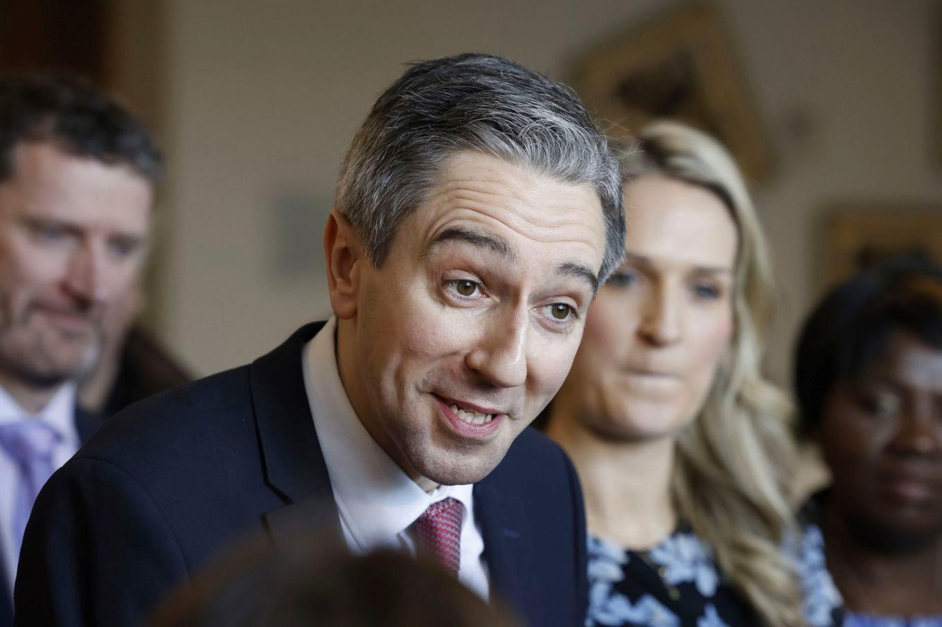 Simon Harris är ny partiledare och snart premiärminister i Irland. Arkivbild. Foto: Nick Bradshaw/AP/TT