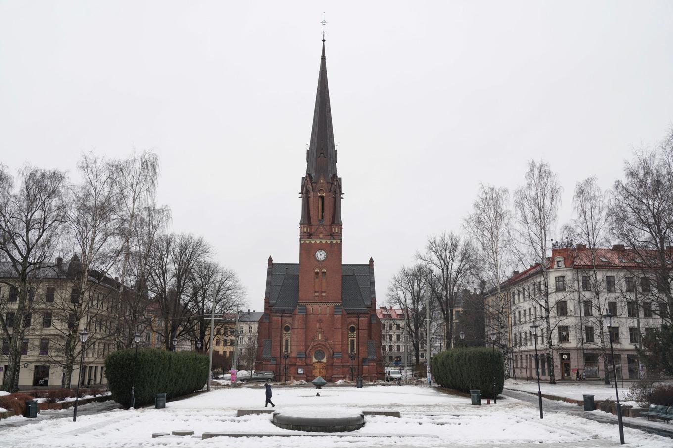 Paulus kyrka i den norska huvudstaden Oslo. Arkivbild. Foto: Ole Berg-Rusten/NTB/TT