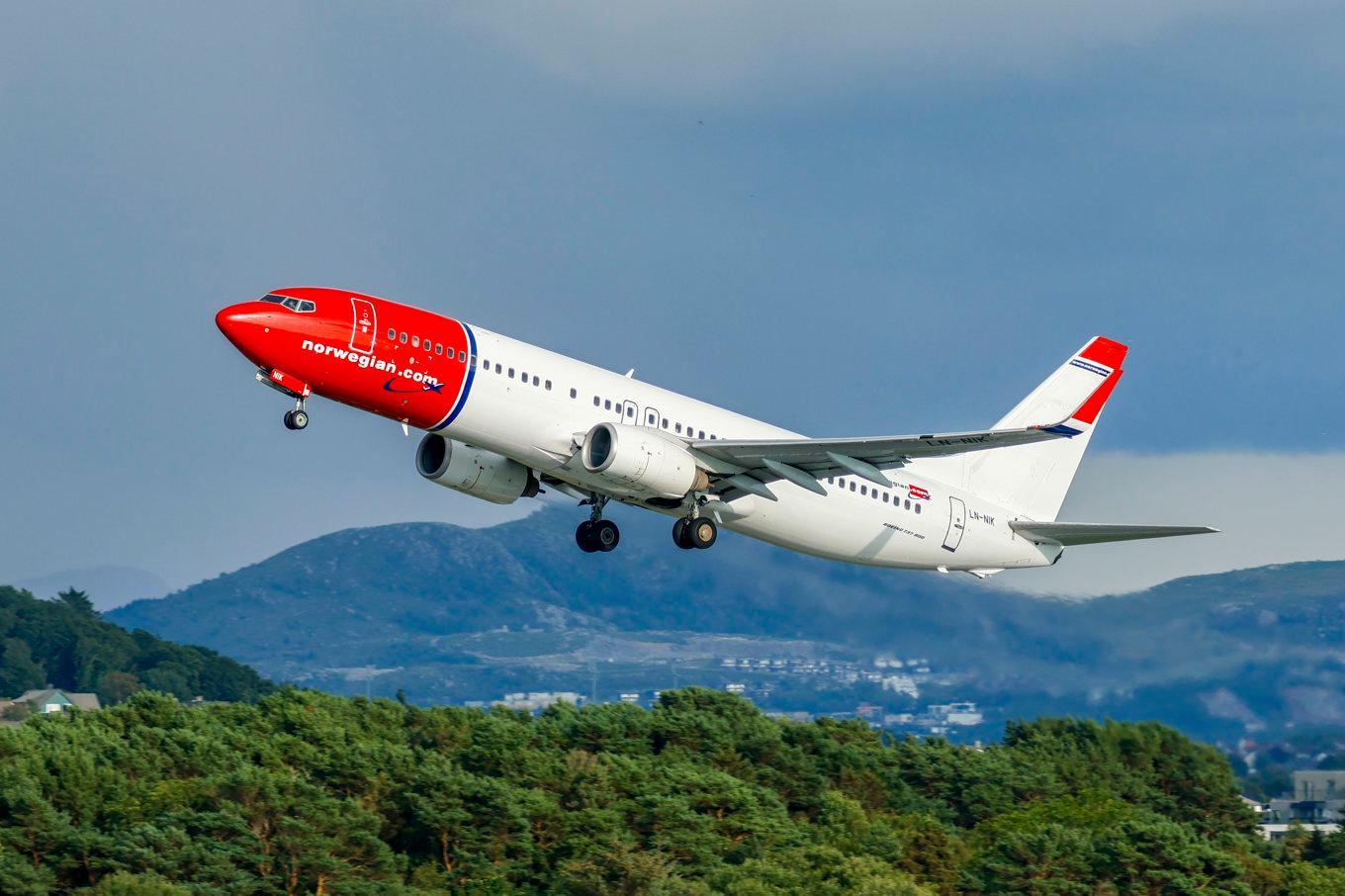 Fler flyger med det norska flygbolaget. Arkivbild. Foto: Paul Kleiven/NTB/TT