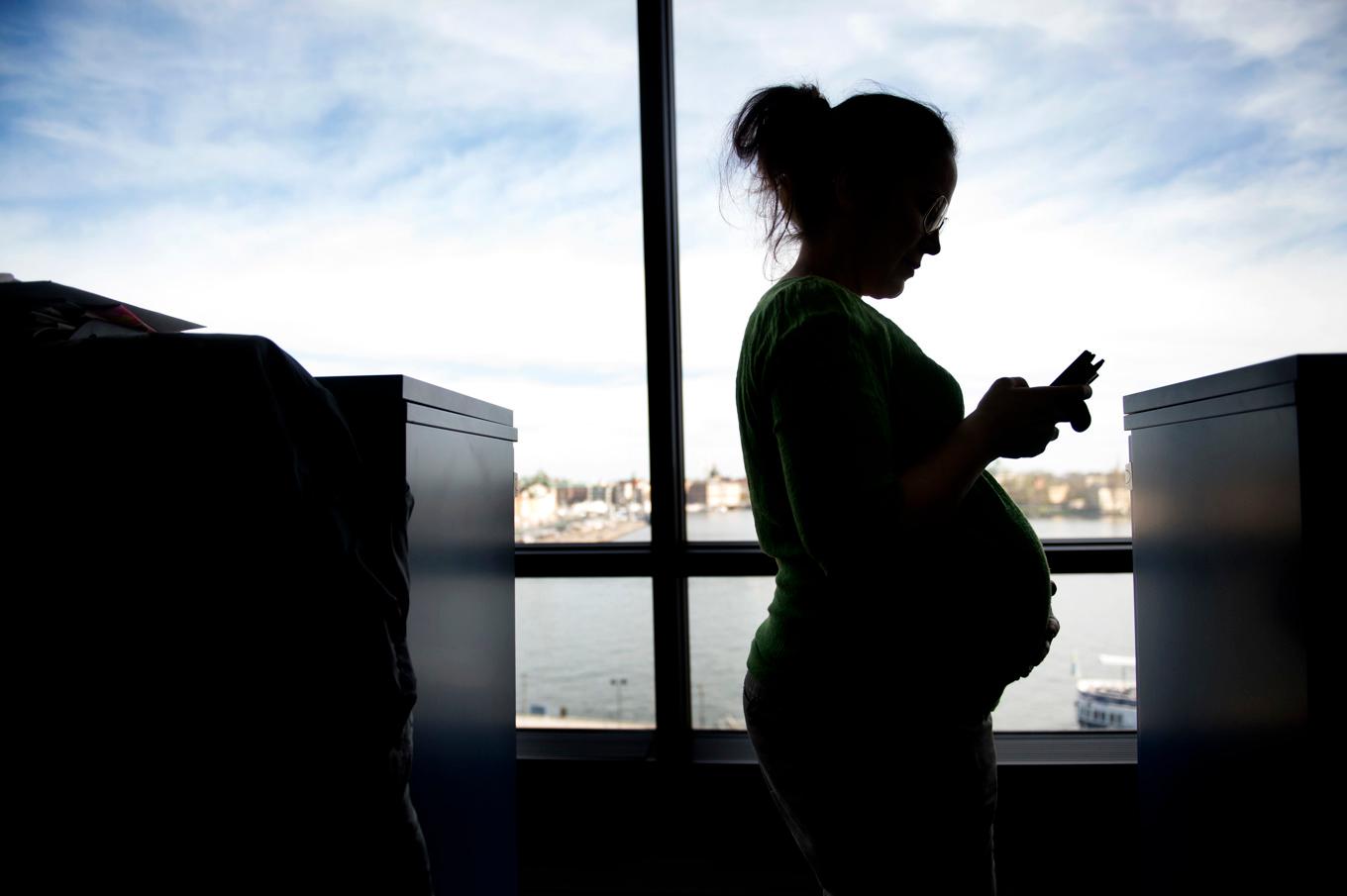 En kvinna nekades provanställning eftersom hon var gravid. Arkivbild. Foto: Jessica Gow / TT