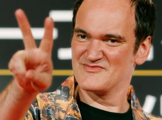 Quentin Tarantino på en presskonferens i Tokyo 2 augusti, 2008. (Foto: AFP/Toru Yamanaka)