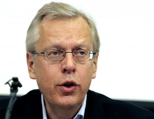 Kommun- och finansmarknadsminister Mats Odell (Foto: AFP /Pontus Lundahl)