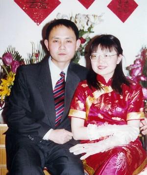 Cao Dong och hans fru, Yang Xiaojing (Foto: Epoch Times)