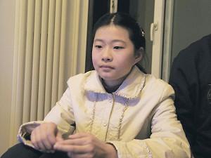 Gao Zhishengs dotter Geng Ge (Gege) 13 år. (Foto: från Hu Jia, en känd människorättsaktivist i Kina)  