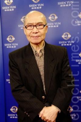 Filmregissören Joseph Kuo såg Shen Yun Performing Arts i Tainan, Taiwan. (Foto: Epoch Times)