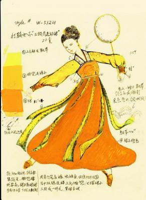 Autentiska kostymer speglar de olika kinesiska dynastiernas stilar och är en del av tjusningen i Shen Yuns - Divine Performing Arts - kinesiska galaföreställning. (Bild från Amy Lee)