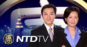NTDTV:s nyhetsuppläsare Jenny Fang och Shi Jian (Foto: NTDTV)