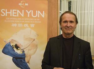 Leo Wijkmark åkte till Stockholm för att se årets föreställning av Shen Yun Performing Arts Touring Company. Bild tagen under förra året på Konsert och Kongress i Linköping. (Foto: Roger Luo/Epoch Times) 