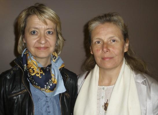  Hilde Barstad och Pamela Hiley i Folketeatret (Foto: Yvonne Kleberg / Epoch Times)
