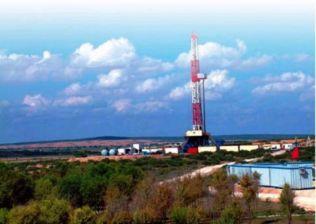 Olje- och gasproduktionsanläggningen i Uushin Banner, Inre Mongoliet. (Foto från SMCOCA) 
