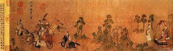 Traditionell kinesisk kultur. GUDOMLIG: Den kinesiske konstnären Gu Kaizhi skildrar en prins som möter en gudinna vid en flod. (Hövlighet, Tony Dai)