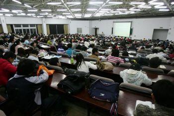 Studenter vid Northeast Normal University. (Foto: China Photos/Getty Images)
