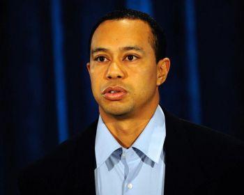Tiger Woods gav på fredagen ett offentligt uttalande vid en presskonferens i Florida. Där erkände han också att han bedragit sin hustru Elin Nordegren. (Foto: Sam Greenwood/Getty Images)
