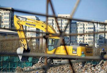 Det är inte ovanligt att projekt för att bygga billiga bostäder i Kina aldrig fullbordas. (Foto: AFP/Getty Images)
