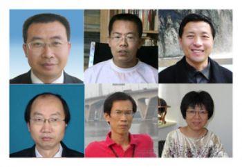 Inflytelserika människorättsadvokater som blivit måltavlor för den kinesiska regimens förtryck på senare tid. Övre raden: Jiang Tianyong, Teng Biao, Tang Jitian. Nedre raden: Jin Guanghong, Liu Shihui, Li Tiantian. (Foto: Epoch Times archive)