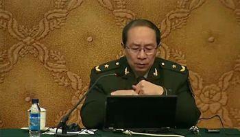 Jin Yinan, generalmajor vid Kinas Statliga försvarsuniversitet, läckte information om åtta kinesiska tjänstemän inom kommunistpartiet som hade spionerat för främmande makt; ett fenomen som kinesiska kommentatorer anser visa på regimens svaghet. (Foto: Youtube.com)