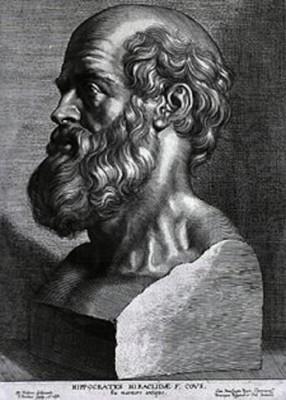 Hippokrates är känd som den västerländska medicinens fader. (Av Peter Paul Rubens 1638, publiceras med tillstånd från National Library of Medicine)