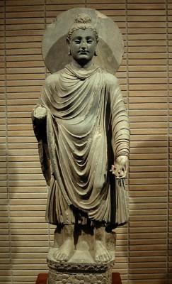 En bild av en staty på Buddha Sakyamuni från Tokyo museum. (Foto: Wikipedia)