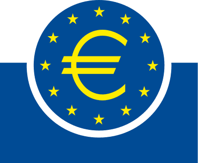 Den Europeiska centralbankens logotype. (Public Domain)