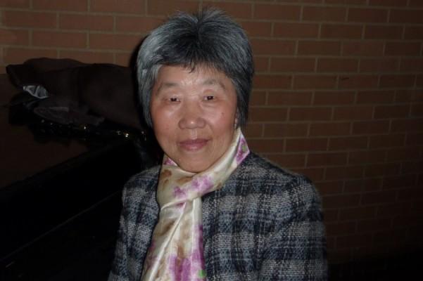 Tian i Philadelphia den 13 februari 2015. I en vecka satt hon fastspänd i en sjukhussäng på ett sjukhus i Kina, medan läkare så vitt hon förstod planerade att skörda hennes organ. (Foto: Friends of Falun Gong)
