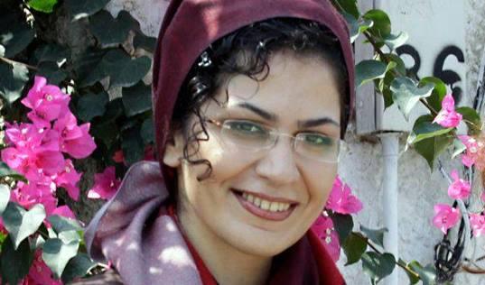 Bahareh Hedayat iransk aktivist som inte kompromissar med sin övertygelse. Foto: FreeBaharehHedayat/ Facebook