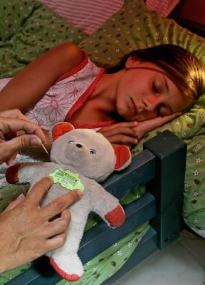 En ny svensk studie visar att koncentrationen av PGEs, propylenglykol och glykoletrar, i sovrumsluften var kopplad till en ökad risk för astma, hösnuva och eksem hos barn. (Foto: AFP/Patrick Bernard)
