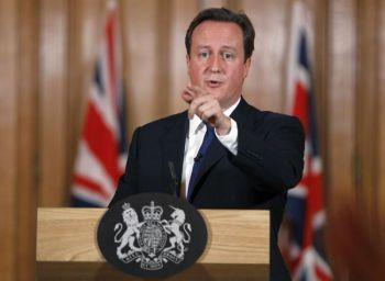 Storbritanniens premiärminister David Cameron avslöjade den nationella säkerhetsstrategin National Security Strategy (NSS) på måndagen.  (Foto: Kirsty Wigglesworth/WPA - Pool /Getty Images)