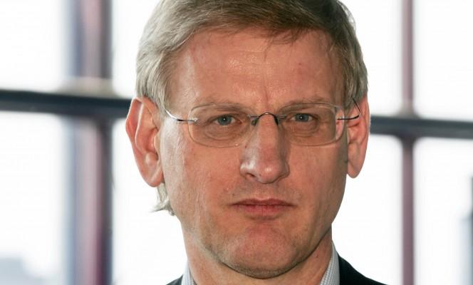 Utrikesminister Carl Bildt (Foto: AFP/ Gerard Cerles)