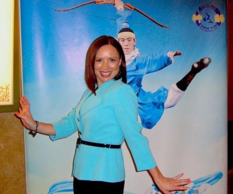 Natalia Stepanova, prisbelönt danslärare, på Shen Yun Performing Arts föreställning på New Jersey's State Theatre, i New Brunswick, USA, den 28 oktober. (Foto: Pamela Tsai/The Epoch Times)