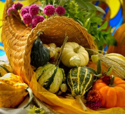 Thanksgivingdagen, tacksägelsedagen, fokuseras kring höstens överflöd av skördar. (Foto: Cat Rooney /Epoch Times)
