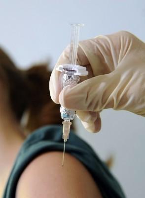 I slutet av september kommer vaccineringarna för influensan att komma igång i Sverige. (Foto: AFP/DDP/Thomas Lohnes)  
