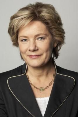 Maria Larsson barn- och äldreminister (Foto: Johan Ödmann, riksdagen)