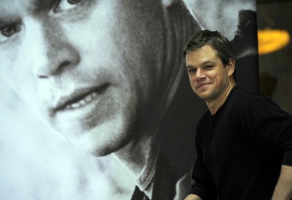 Matt Damon poserar under fototagningen inför sin senaste film "Green Zone" av den brittiska regissören Paul Greengrass i Berlin de 3 mars. Filmen kommer ut på DVD den 11 augusti. (Foto: Berthold Stadler/ AFP / DDP)