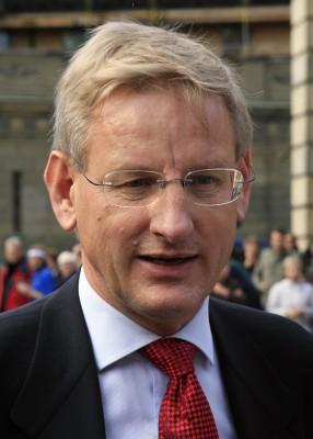 Carl Bildt (Foto: AFP/Sven Nackstrand)