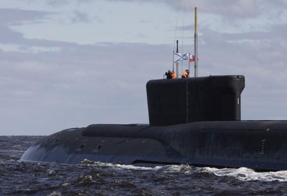 Rysk u-båt dock ej samma som i artikeln.(Foto:AFP/Alexander Zemlianichenko)