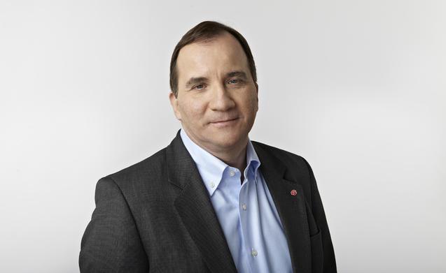 Om SVT:s prognos visar rätt så blir Stefan Löfven Sveriges nästa statsminister. (Foto: Magnus Selander)