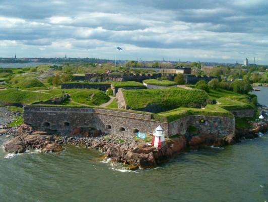 Fästningen Sveaborg utanför Helsingfors. (Foto: Märkesårets hemsida)
