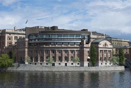 Sveriges riksdag i Stockholm. (Foto: Ankara, Creative Commons)