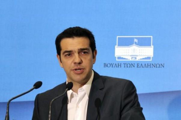Premiärminister Aleksis Tsipras har utsett sin nya regering.  I Greklands nya regering får Euclid Tsakalotos den tunga posten som finansminister. Foto: Louisa Gouliamaki /AFP/ Getty Images